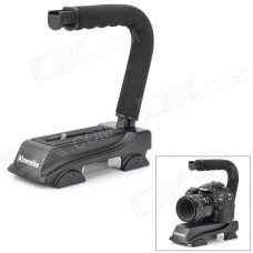 Commlite CS-VXII Wheel Style Video & Camera Mini Stabilizing Handle - Black Commlite CS-VXII Wheel Style Video & Camera Mini Stabilizing Handle - Black