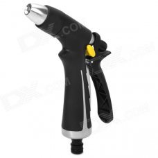 Car High Pressure Aluminum Alloy + ABS Washing Water Gun - Black + Silver + Yellow Car High Pressure Aluminum Alloy + ABS Washing Water Gun - Black + Silver + Yellow
