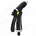 Car High Pressure Aluminum Alloy + ABS Washing Water Gun - Black + Silver + Yellow Car High Pressure Aluminum Alloy + ABS Washing Water Gun - Black + Silver + Yellow