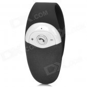 Car Bluetooth v3.0 Hands-Free Phone Supports Multi-Point Connection - White + Black