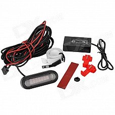 1.5" LED Electromagnetic Back-up Parking Sensor - Black 1.5" LED Electromagnetic Back-up Parking Sensor - Black