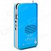 See Me Here LV290 Portable 1.8" LCD Digital Speaker w/ FM Radio / TF Slot / Mini USB - Blue + Silver See Me Here LV290 Portable 1.8" LCD Digital Speaker w/ FM Radio / TF Slot / Mini USB - Blue + Silver