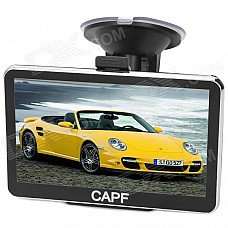 CAPF DH710 5.0" TFT Touch Screen Win CE 6.0 Car GPS Navigator w/ 128MB RAM / 4GB Memory / FM / TF CAPF DH710 5.0" TFT Touch Screen Win CE 6.0 Car GPS Navigator w/ 128MB RAM / 4GB Memory / FM / TF