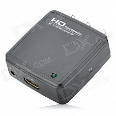 R2HD01 AV to HDMI Converter - Black R2HD01 AV to HDMI Converter - Black