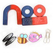 1000G Magnetic Learning Education Toy - Red + Blue