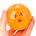 Q76-3 7.6cm Three Star Pattern Dragon Ball Resin Ball - Orange Q76-3 7.6cm Three Star Pattern Dragon Ball Resin Ball - Orange