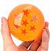 Q76-7 7.6cm Seven Star Pattern Dragon Ball Resin Ball - Orange Q76-7 7.6cm Seven Star Pattern Dragon Ball Resin Ball - Orange