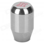 Universal Car Aluminum Alloy Shift Gear Knob - Silvery Grey
