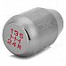 Universal Car Aluminum Alloy Shift Gear Knob - Silvery Grey