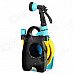 Berent BT6088 Small Reel Set w/ Water Cannon / 10m Water Pipe - Black + Blue Berent BT6088 Small Reel Set w/ Water Cannon / 10m Water Pipe - Black + Blue
