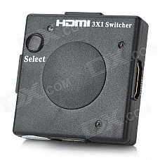 3-Port 1080p 2.5Gbps Mini HDMI Hi-Definition Switch