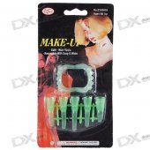 Glow-in-the-Dark Vampire Teeth and Nails Makeup Set