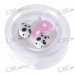 Cute Ladybug Noise Isolation In-Ear Stereo Earphones (3.5mm Jack/100cm Cable)