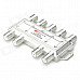 Jasen JS-SP08 8-Way Splitter for SATV/CATV TV Receiver - Silver