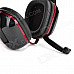 Somic G909 USB 7.1-Channel Vibration Sound Effect Game Headphone w/ Microphone - Black + Red (212cm) Somic G909 USB 7.1-Channel Vibration Sound Effect Game Headphone w/ Microphone - Black + Red (212cm)
