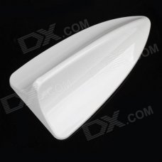 SINCAI Shark Fin Style Plastic Decorative Car Antenna for BMW - White SINCAI Shark Fin Style Plastic Decorative Car Antenna for BMW - White