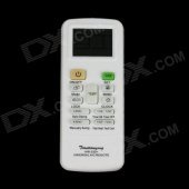 Tiantianyong KT-3000 Universal 1.625" Screen Remote Controller for Air Conditioner - White (2 x AAA)