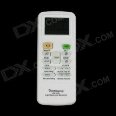 Tiantianyong KT-3000 Universal 1.625" Screen Remote Controller for Air Conditioner - White (2 x AAA) Tiantianyong KT-3000 Universal 1.625" Screen Remote Controller for Air Conditioner - White (2 x AAA)