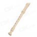 Stylish Instrument Music 8-Hole High-pitch Recorder - Ivory