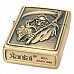 KANTAI Grim Reaper Pattern Copper Zinc Alloy Kerosene Oil Lighter - Bronze