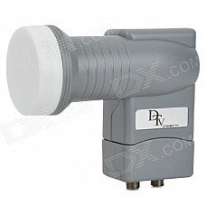 HYGD DTL-02 KU Band 9.75 / 10.6GHz Dual-Output Satellite Dish LNB - Grey HYGD DTL-02 KU Band 9.75 / 10.6GHz Dual-Output Satellite Dish LNB - Grey