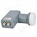 HYGD DTL-02 KU Band 9.75 / 10.6GHz Dual-Output Satellite Dish LNB - Grey HYGD DTL-02 KU Band 9.75 / 10.6GHz Dual-Output Satellite Dish LNB - Grey