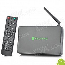 Jesurun A18 Android 4.2.2 Dual Core TV Box Media Player w/ R /L / HDMI / Optical / USB Host - Black Jesurun A18 Android 4.2.2 Dual Core TV Box Media Player w/ R /L / HDMI / Optical / USB Host - Black