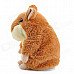 YSDX-812 Video Version Mimicry Pet Talking Hamster Plush Toy for Kids - Brown + Light Yellow + Pink YSDX-812 Video Version Mimicry Pet Talking Hamster Plush Toy for Kids - Brown + Light Yellow + Pink