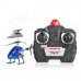 Stylish Aluminum Alloy 2-Channel R/C Helicopter w/ Remote Controller - Blue Stylish Aluminum Alloy 2-Channel R/C Helicopter w/ Remote Controller - Blue