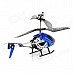 Stylish Aluminum Alloy 2-Channel R/C Helicopter w/ Remote Controller - Blue Stylish Aluminum Alloy 2-Channel R/C Helicopter w/ Remote Controller - Blue