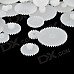 DIY Plastic Gear Wheel for Robot - White (58PCS) DIY Plastic Gear Wheel for Robot - White (58PCS)