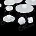 DIY Plastic Gear Wheel for Robot - White (58PCS) DIY Plastic Gear Wheel for Robot - White (58PCS)