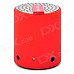 KTS-07 Stylish Mini Bluetooth V2.0 2.0W Stereo Speaker for Iphone / Ipad - Silver + Red + Black KTS-07 Stylish Mini Bluetooth V2.0 2.0W Stereo Speaker for Iphone / Ipad - Silver + Red + Black
