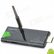 CX-919 Quad Core Android 4.1.1 Google TV Player w/ 1GB RAM / 8GB ROM / Bluetooth / HDMI / TF - Black CX-919 Quad Core Android 4.1.1 Google TV Player w/ 1GB RAM / 8GB ROM / Bluetooth / HDMI / TF - Black