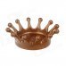 Creative Milk Crown Style Ashtray - Brown Creative Milk Crown Style Ashtray - Brown