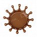 Creative Milk Crown Style Ashtray - Brown Creative Milk Crown Style Ashtray - Brown