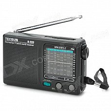 TECSUN R-909 Portable FM / MW / SW Multiband AM / FM Radio Receiver - Black (2 x AA) TECSUN R-909 Portable FM / MW / SW Multiband AM / FM Radio Receiver - Black (2 x AA)