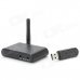 CWA150 2.4GHz Wireless Audio Transmitter + Receiver Adapter Set for Laptop - Black CWA150 2.4GHz Wireless Audio Transmitter + Receiver Adapter Set for Laptop - Black