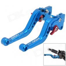 MotorcycleOil Pump Brake + Clutch Lever for Yamaha Scooter Force / Cygnus - Blue MotorcycleOil Pump Brake + Clutch Lever for Yamaha Scooter Force / Cygnus - Blue