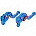 MotorcycleOil Pump Brake + Clutch Lever for Yamaha Scooter Force / Cygnus - Blue MotorcycleOil Pump Brake + Clutch Lever for Yamaha Scooter Force / Cygnus - Blue