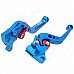 MotorcycleOil Pump Brake + Clutch Lever for Yamaha Scooter Force / Cygnus - Blue MotorcycleOil Pump Brake + Clutch Lever for Yamaha Scooter Force / Cygnus - Blue