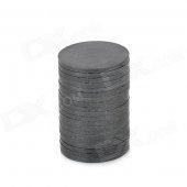 20 x 1.5mm Ferrite Magnet Ring - Black (20 PCS)