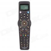 6-in-1 Multifunctional Universal Remote Control for TV + SAT + DVD + AUX + VCR - Black (3 x AAA)