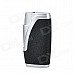 2000 Centigrade Double Blue Flame Butane Jet Lighter - Black + Silver 2000 Centigrade Double Blue Flame Butane Jet Lighter - Black + Silver