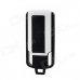 8700 USB Rechargeable Electronic Cigarette Lighter - Black + White