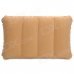 Inflatable Flocking Fabric Protective Waist Cushion - Brown Inflatable Flocking Fabric Protective Waist Cushion - Brown
