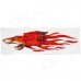 DIY Flame-Like Wolf Head Pattern Car / Motorcycle Decoration Stickers - Red (2 PCS) DIY Flame-Like Wolf Head Pattern Car / Motorcycle Decoration Stickers - Red (2 PCS)
