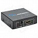 1080P 1-In 2-Out HDMI V1.4 Splitter w/ 2-Round-Pin Plug Adapter - Black 1080P 1-In 2-Out HDMI V1.4 Splitter w/ 2-Round-Pin Plug Adapter - Black