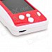 2.5" Handheld Game Console w/ Speaker / Built-in Games - Red + White (256M / 3 x AAA) 2.5" Handheld Game Console w/ Speaker / Built-in Games - Red + White (256M / 3 x AAA)
