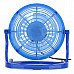 Loleng-816 USB Powered Mini Cooling Fan - Blue